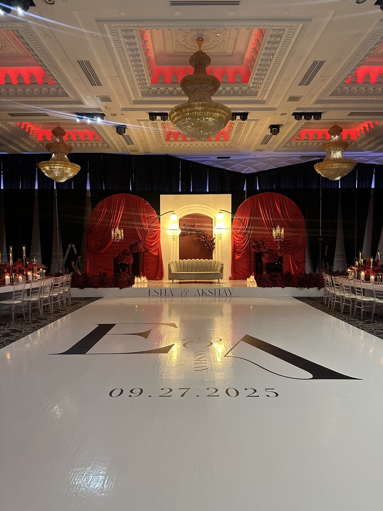 White Dance Floor